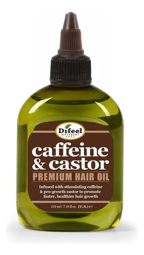 Aceite Capilar Difeel Con Cafeína Y Ricino 210 Ml