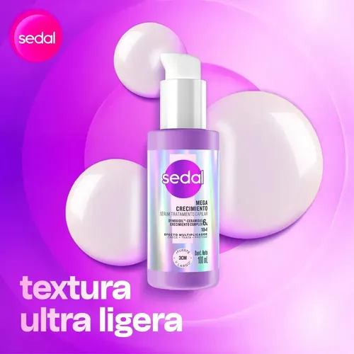 Sérum De Tratamiento Sedal Mega Crecimiento 100ml