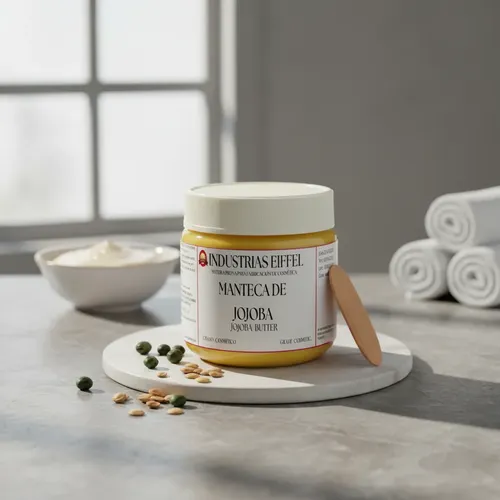 Manteca De Jojoba 500 Gr C/ Aceite Prensado Frio