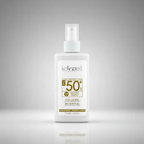 Protector Filtro Solar 50+ Idraet Spray Invisible 145ml