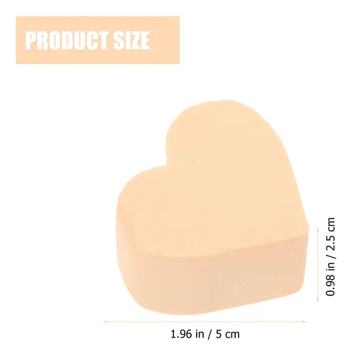 4 Esponjas Aplicadoras De Maquillaje Suaves Para Polvo, 4 Pi