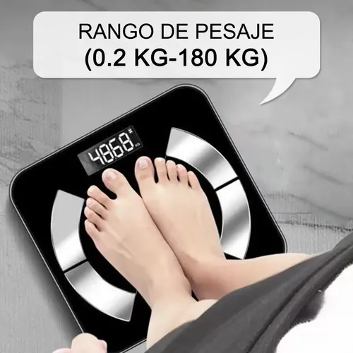Báscula De Grasa Corporal Inteligente Digital Alta Precisión
