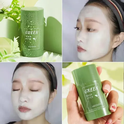 Mascarilla En Barra De Té Verde Control Grasa Para Rostro