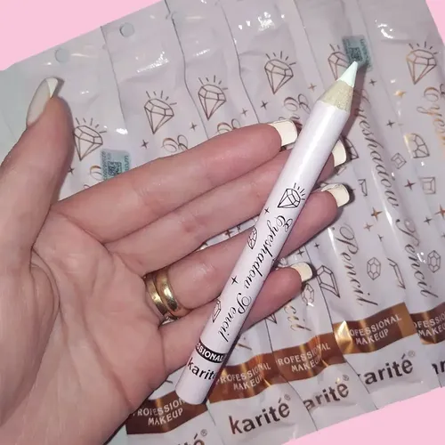 Lapiz Delineador Kajal Blanco Shine Kojol Sombra – By Karite Acabado Satinado
