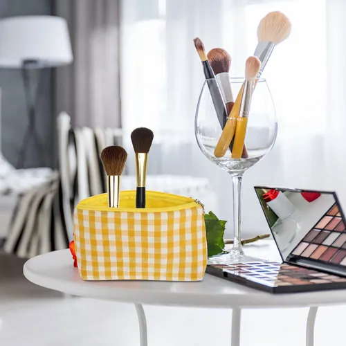 Neceser De Viaje De Lona, Bolsa De Maquillaje