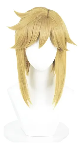 Peluca Y Redecillas De Link Zelda Breath Of The Wild Pelucan