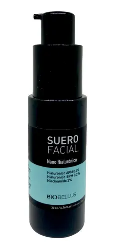 Biobellus Suero Facial Nano Hialurónico Hidratante 30cc