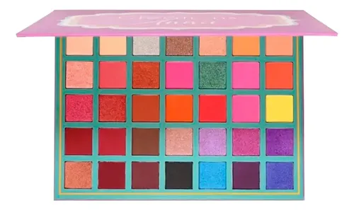 Paleta De Sombras Beauty Creations Modelos De Princesas Color De La Sombra Anna