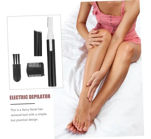 Depiladora Eléctrica Compacta Para Cejas Y Vello Facial