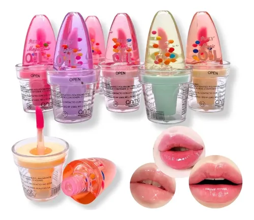Lip Gloss Pop Brillo Labial Bálsamo Chupetín Larga Duracion
