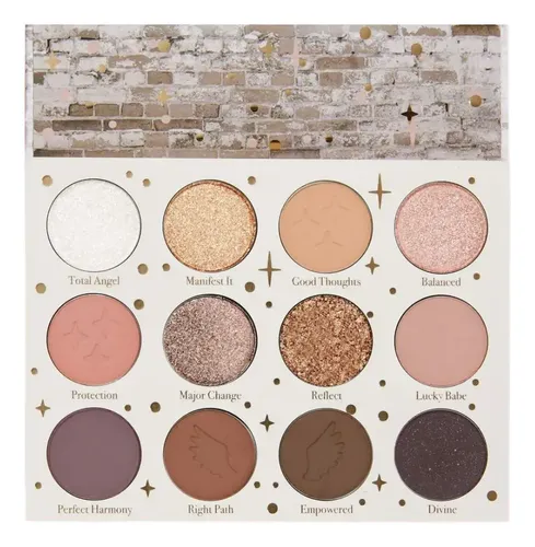 Paleta Sombras ColourPop 12 Neutros Fríos 11:11 Brillante