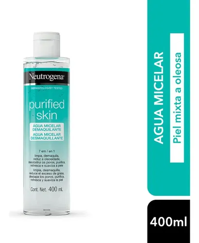 Agua Micelar Purified Skin 7 En 1 400ml Neutrogena