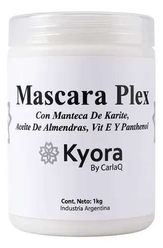 Máscara Plex Reparadora 1kg Kyora Con Manteca De Karité