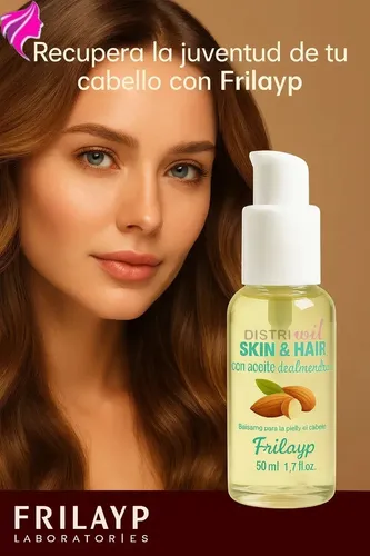 Pack Frilayp de 3 Serums con Aceites Naturales para Cabello y Piel