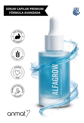 Serum Capilar Premium Anti-caída Con Péptidos De Cobre 30ml