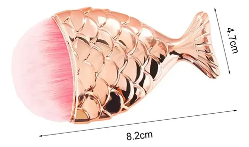 Brocha Pez Para Maquillaje, Manicura Limpieza