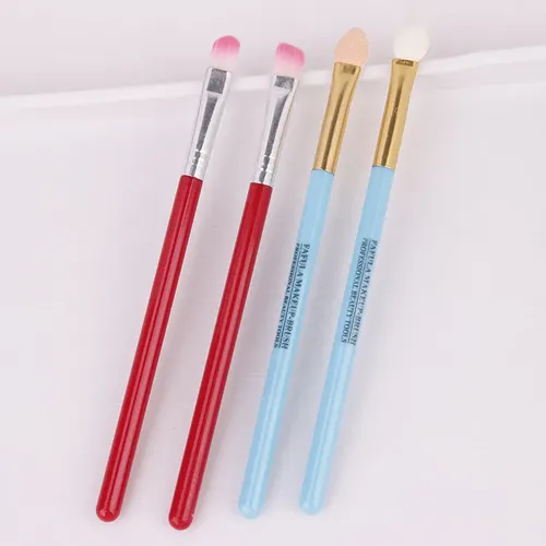 Set De Pinceles De Maquillaje Para Principiantes 2 Unidades