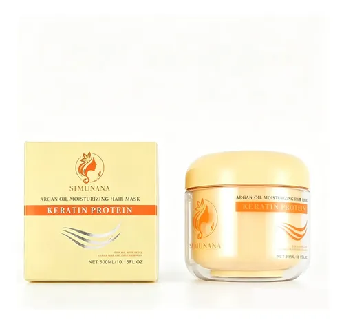 Mascarilla Capilar Hidratante Con Aceite De Argán Y Queratin