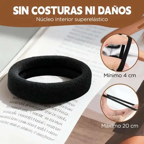 250 Anillos De Pelo De Cuerda De Cabeza De Alta Nuevo