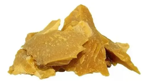 Cera De Abeja Pura 100% En Bloque Materia Prima!! X500 Grs