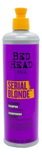 Tigi Bed Head Serial Blonde Shampoo Restaurador Rubios 400ml