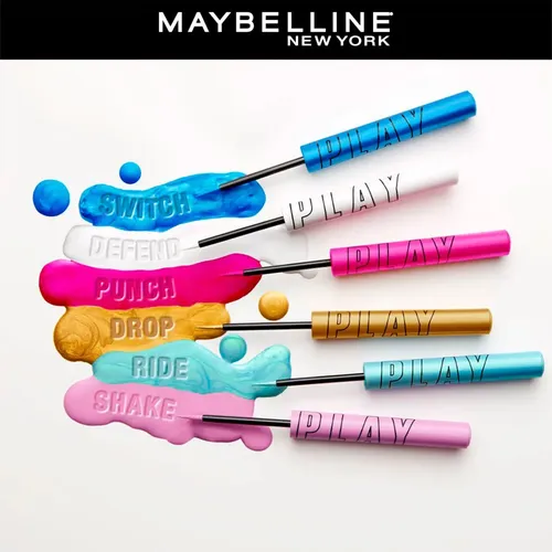 Delineador De Ojos Liquido Maybelline Tattoo Liner Play Acabado Metálico Color Ride
