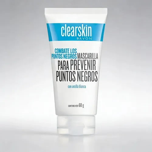 Mascarilla Facial Peel Off para Prevenir Puntos Negros Avon ClearSkin