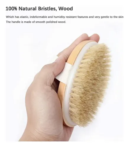 Cepillo Corporal Dry Brushing 2, Cepillo Exfoliante Par
