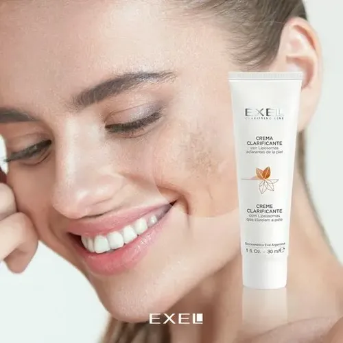 Crema Clarificante Con Liposomas Aclarantes Exel 30 Ml Momento De Aplicación Día Noche Tipo De Piel Todo Tipo De Piel