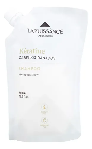 La Puissance Keratina Shampoo Cabello Doypack Refill 500ml