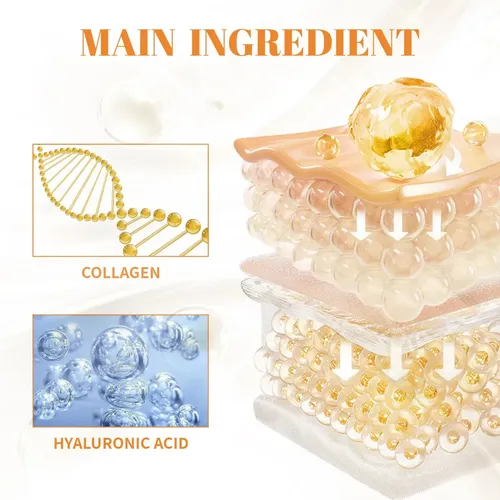 Película De Colágeno Soluble Korea Ii, 10 Unidades