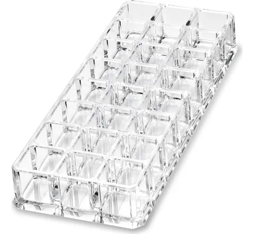 Organizador Acrílico De Maquillaje By Alegory 24 Labios +