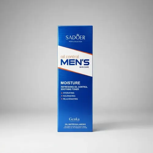 Tonico Facial Para Hombres Oil Control Refresc 120ml Sadoer Grasa Día/noche