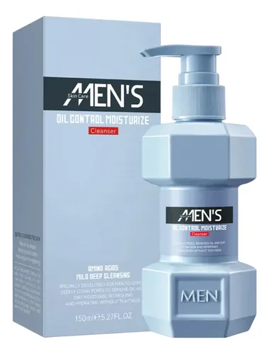 Limpiador Facial Hidratante Control De Aceite Para Hombres Momento De Aplicación Día/noche Tipo De Piel Mixta