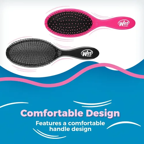 Peines Para Cabello Wet Brush Desenredantes, Rosa Y Negro