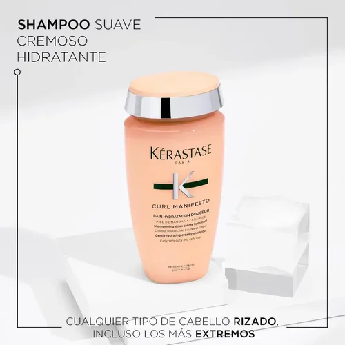 Shampoo Hidratante Rizos Kérastase Curl Manifesto 250ml