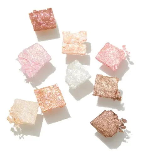 Paleta Sombras Glitter Unleashia 9 Colores Brillante Maquillaje Coreano