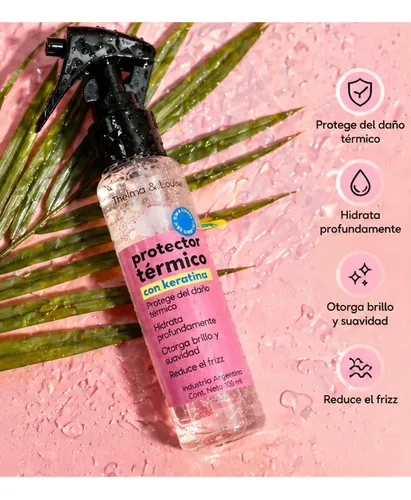 Protector Térmico Capilar Con Keratina 100ml Anti Frizz