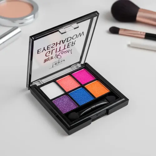 Paleta Glitter Tejar 6 Tonos Brillantes