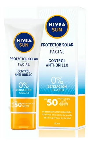 Nivea Sun Facial Matificante F50 Prot. Solar 50 Anti/brillo