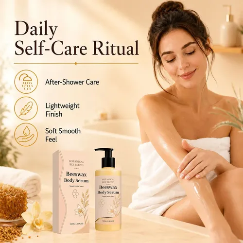 Sérum Corporal Hidratante De Cera De Abejas, Jojoba Y Ricino, 100 No
