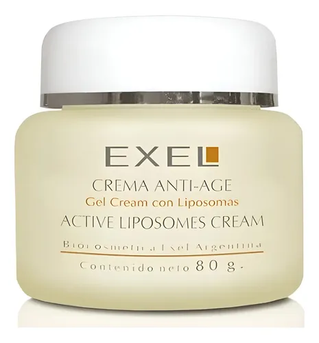 Crema Facial Anti Age Exel Con Liposomas Anti Arrugas