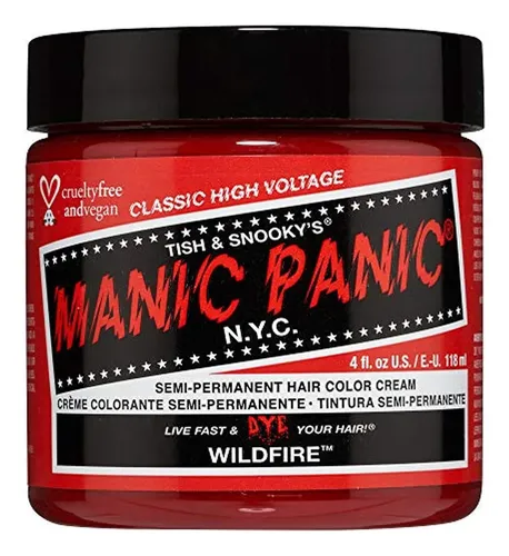 Tinte Semipermanente Manic Panic Classic Wildfire, Color Cal