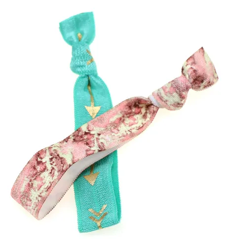 Hair Ties Manipepe 120 Printed Ribbon Elastics For Women