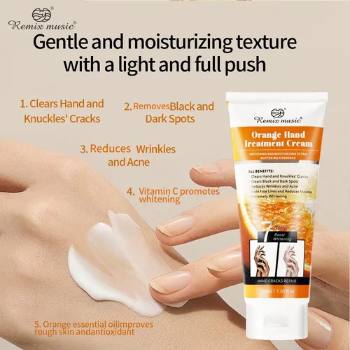 Crema Manos Pies Exfoliante Aceite De Oliva Cuidado De La L