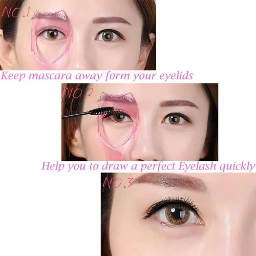 Aplicador Protector De Máscara De Ojos Lash Card Cosmetics B