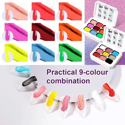 Juego De Geles De Gradiente Para Uñas 18 Colores U-shinein