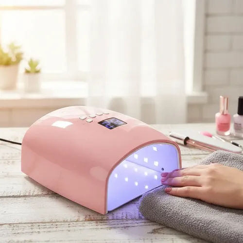 Cabina S10 City Girl Lámpara Uv Led Uñas Manicura 66 Watts