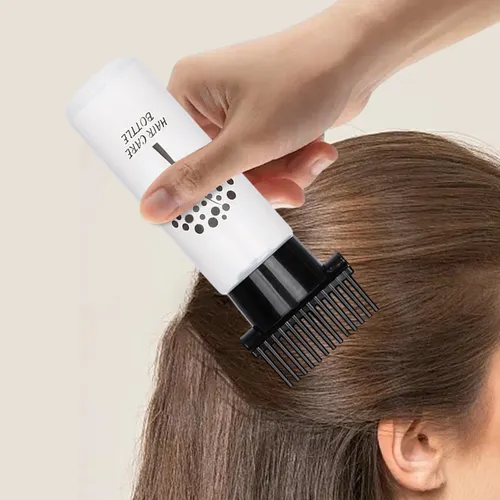 Cepillo Para Botella De Tinte Para El Cabello, Botella Negro