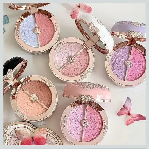 Flower Knows Maquillaje Duo Iluminador Y Color Romance 04